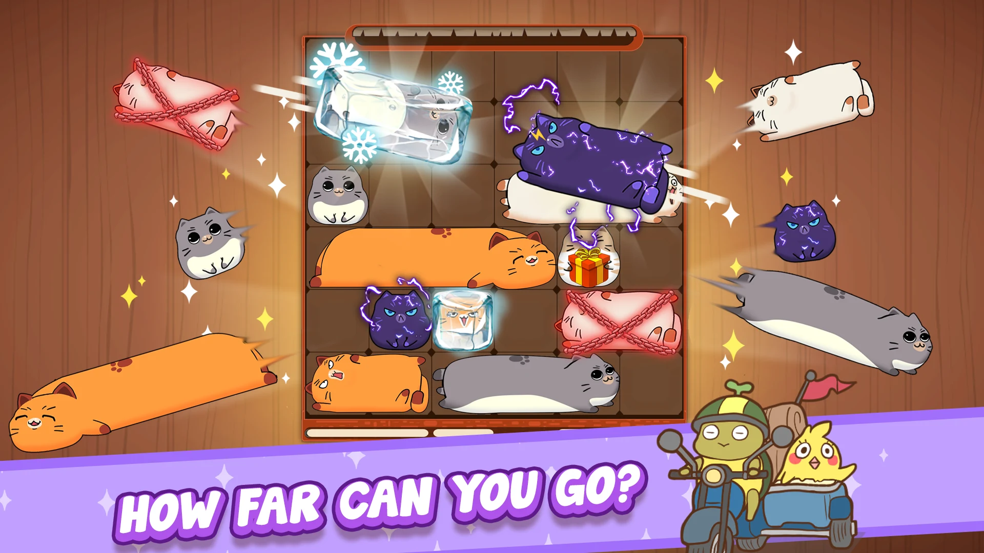 Haru Cats: Cute Sliding Puzzle screenshot